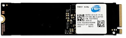 SIMPLETEK - Samsung PM991 Internal SSD 128GB M.2 2280 NVMe PCIe 3.0 x4 High Performance with 3D TLC Memory for PC and Laptop (Refurbished)