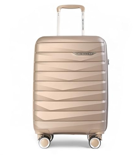 Infinity Kabine Handgepäckkoffer 20 Leichtgewicht 4 Räder 3 stelligem TSA Schloss Hartschale Gepäck Flugtasche für EasyJet, Ryanair, British Airways und alle Anderen Fluggesellschaften 56x36x22.5