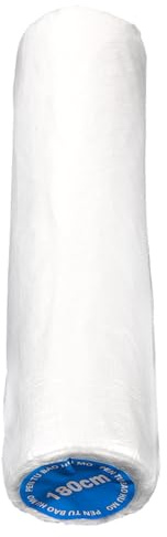IMIKEYA Bâche de Protection en Plastique 1,8 X 20 M pour Meubles, Housse Anti-poussière et Imperméable, Couverture Protection Peinture pour Lit, Armoire et Rénovation
