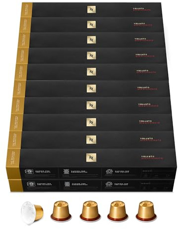 Nespresso Original - Volluto Decaffeinato - pack 200 capsules - intensité 4