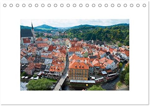 Ceský Krumlov - Böhmisch Krumau (Tischkalender 2026 DIN A5 quer), CALVENDO Monatskalender: ¿eský Krumlov, deutsch Krumau, ist eine der schönsten Städte Tschechiens (CALVENDO Orte)