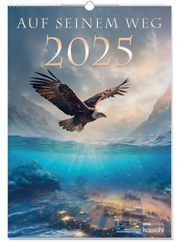 Auf seinem Weg 2025: Foto-Kompositionen und Bibelworte