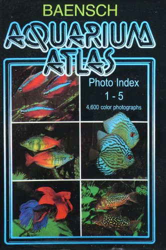 Aquarienatlas - Englische Ausgabe: Photoindex 1-5: Vol.1-5