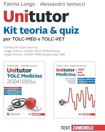 Unitutor TOLC Medicina 2024. Test di ammissione per Medicina e Chirurgia, Odontoiatria e Veterinaria. Kit teoria & quiz Unitutor TOLC Medicina 2024 e ... Contenuto digitale (fornito elettronicamente)
