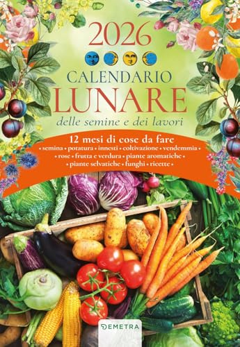Calendario lunare 2026 da parete