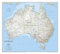 Australia Classic, Laminated: Wall Maps Continents