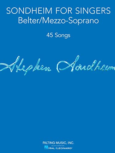 Sondheim for Singers. Gesang mit Klavier.: Belter/Mezzo-Soprano: 45 Songs