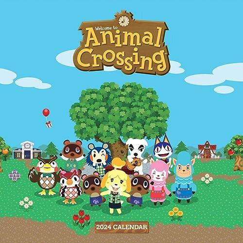 Animal Crossing 2024 Square Wall Calendar