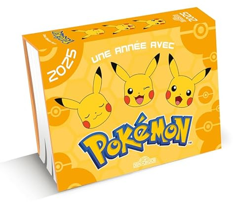 Pokémon - Éphéméride 2025 - Une année avec Pokémon