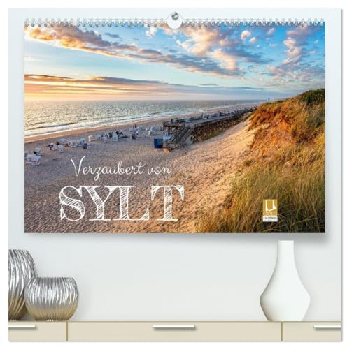 Verzaubert von Sylt (hochwertiger Premium Wandkalender 2026 DIN A2 quer), Kunstdruck in Hochglanz: Die Insel im magischen Licht (CALVENDO Orte)