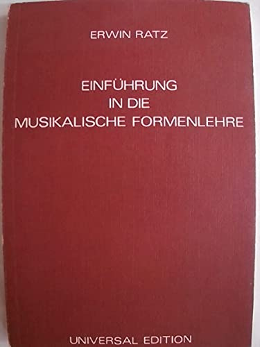 Einführung in die musikalische Formenlehre: Partitur.