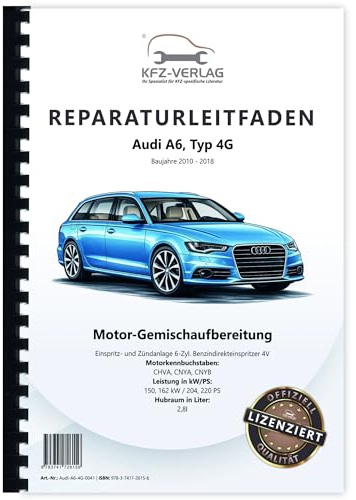 Audi A6 4G 2010-2018 Simos Einspritz- Zündanlage 204-220 PS Reparaturanleitung