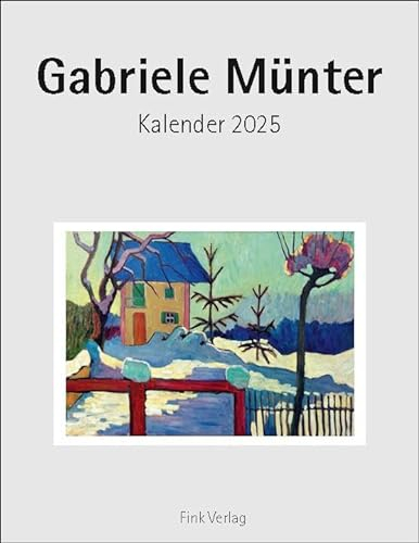 Gabriele Münter 2025: Kunst-Einsteckkalender