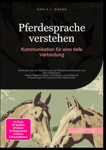 Pferdesprache verstehen: Kommunikation für eine tiefe Verbindung: Entdecken Sie die Geheimnisse der Pferdekommunikation und des Pferdesinns. Dieser ... Anwendungen für harmonisches Miteinander.