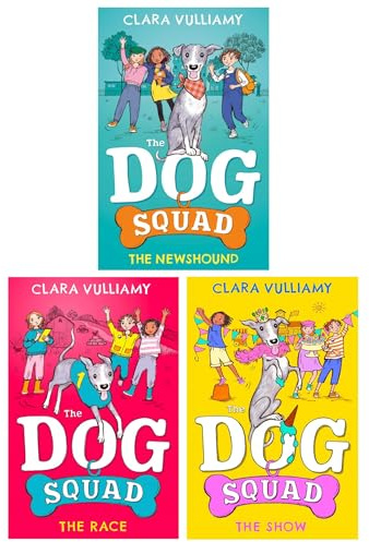 The Dog Squad Series 3 Books Collection Set (The Newshound, The Race & The Show)
