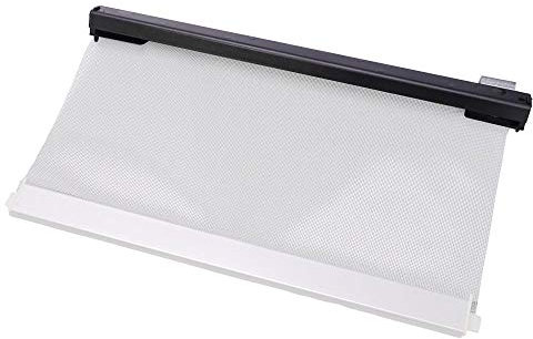 REMIS - Zanzariera a Rullo per Tetto Hymer CMC, Compatibile con Automobile, Camper e Furgone, Materiale in Vinile o Poliestere, Colore Trasparente