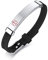 Vnox Personalizza Incisione Personalizzata Braccialetto Medico ID per Bambini Braccialetto Medico Gomma Medica Silicone Braccialetto Medico per Bambini, Regolabile