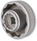 Beta 3075MV 56 - Llave de vaso poligonal para tuercas de buje rueda MV AGUSTA