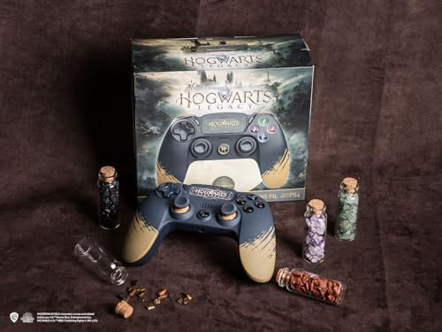 WIZARDING WORLD - Poudlard Legacy - Manette Bluetooth sans fil pour Playstation PS4 - noir - Freaks and Geeks