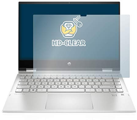 brotect Screen Protector compatible with HP Pavilion x360 (14-dwX) - HD-Clear Protection Film