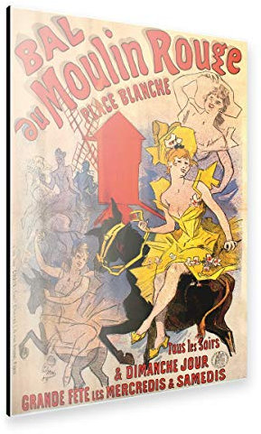 artboxONE Alu-Print 150x100 cm Bal du Moulin Rouge von Künstler Culture Images