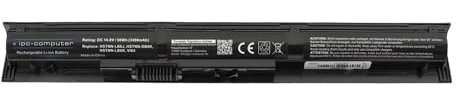 IPC-Computer Batterie Compatible avec HP Envy 15-k200, 17-k200, 14t-u000, 15t-k000, 15t-k200, 15t-v000, 17t-k000, 17t-k100, Pavilion 17-p000 - VI04 à 50Wh