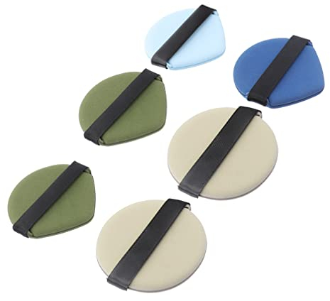 6st Nasse Und Trockene Puderquaste Puff Mischen Make-up-puffs-pad Kosmetische Schwammquaste Kosmetika Mischschwämme Für Make-up Hydrophiles Polyurethan Makeup Entferner