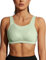 Wingslove Damen Sport BH ohne Bügel Nicht Gepolstert High Impact Bustier Halt Joggen BH(Grün,36C-80C)