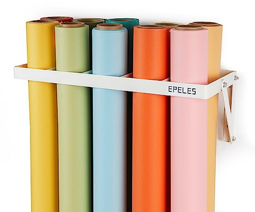 Epeles Backdrop Storage Rack Photography Background Organizer (Matte White)