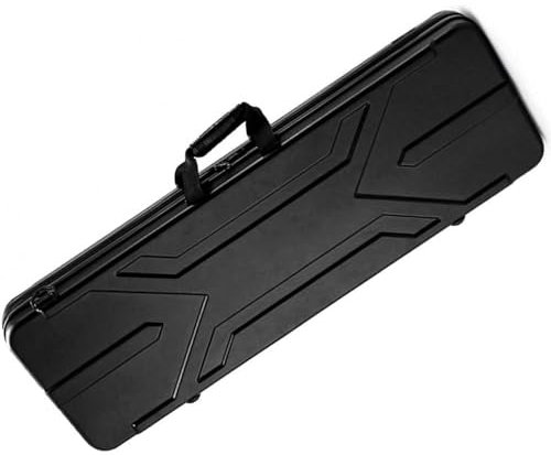 Custodie Dure per Fucili Custodia Rigida per Fucile Ultra Protettivo di Alta precisione Nera, Resistente agli Agenti atmosferici, per Fucile Gun Case 80cm