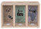 Spardose aus Holz, 3 Fächer, Spardose für Münzen, lustiges Design Car House Travel (24 x 16 x 8 cm)