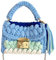 TIAASTAP klein Strohtasche Handtasche Bunt Strandtasche Stroh Bast Tasche Korbtaschen Geflochtene Umhängetasche Boho Gehäkelte Tasche Damen-Clutches Abendtasche Gewebte Crossbody Bag Straw Bag