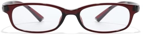 SIPHEW Fake Glasses Non Prescription Blue Light Glasses Vintage Small Rectangle Oval Frame eyeglasses 90s 2000s Fashion