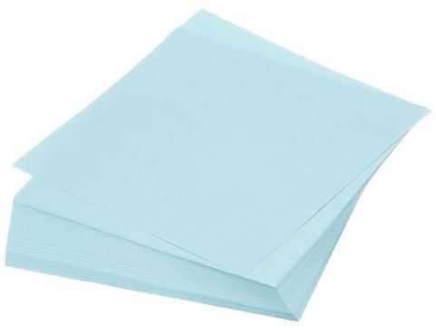 QUARKZMAN 125 Blatt Origami-Papier beidseitig bedruckt 6x6 Zoll (15x15 cm) quadratische Blätter für Kunsthandwerk, Anfänger, Geschenkdekoration, Hellblau