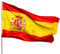 NARAMAKI Calcio Bandiere (Bandiera Spagna, Standard)