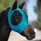 Pferdemaske, Reitmaske, Kopfschutz, Fliegenschleiermaske mit Ohrenhaube und feinem Netz, atmungsaktiv, leicht, für Pony/Pferd