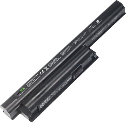 BATTREVO Laptop Akku 65Wh/6000mAh VGP-BPS26 VGP-BPL26 VGP-BPS26A VGP-BPS26S für Sony Vaio SVE151J11M SVE151J13M PCG-71811M PCG-71911M PCG-91211M PCG-61714M PCG-61813L PCG-71614M