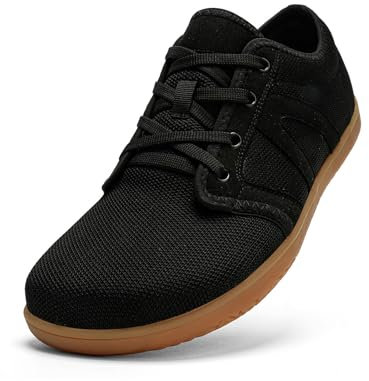 Treer Chaussures Pieds Nus Homme Femme Natura Été Chaussures Pieds Larges Légères Tricotées Barefoot Confort Chaussures Minimalistes avec Semelle à Chute Zéro Barefoot Shoes Running Sneakers