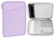 MoKo 9-11 Tablet Tasche Hülle Kompatibel mit iPad Pro 11 M4 2024/11 Zoll iPad Air M2 2024/iPad 10th 10,9 2024/iPad Air 5/4 10,9, Galaxy Tab S9/S8/A8/A7 2022, Violett