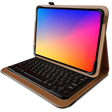 Navitech Black Rotational Bluetooth Keyboard Case Compatible With Lenovo Tab M10 10 | M10 HD | M10 FHD