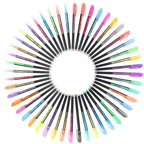 Gadpiparty 48-teiliges Set Mit Milchigem Neon Zum Ausmalen Scrapbooking Und Basteln