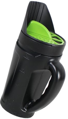 Beimus Spargitore portatile per prati e fertilizzanti da giardino per erba e materiali invernali, con aperture regolabili