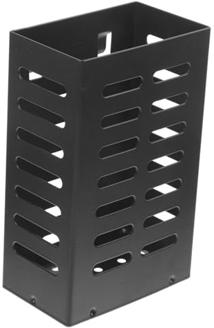 COLLBATH Hanging Aquarium Plant Basket with Hollow Design Stainless Steel Aquatic Plant Holder for Fish Tank Gardening Decor