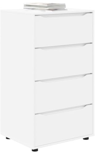 vidaXL Stauraumschränke 60 x 48 x 105 cm Holzwerkstoff Weiß