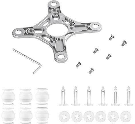 WJYOZSA Anti-Vibrations-Gummi-Dämpfungskugel Gimbal-Montageplatte Anti-Drop-Pin-Schließfach for DJI Phantom 3 Standard 3s SE Drohnenzubehör Einfach zu reparieren(for 3 SE)