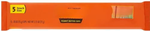 Peanut Butter Cup 5 Pack 77G (Pack of 2) Delicious Tasty And Twisty Treat Gift Hamper For Birthday,Christmas,Easter,New Year