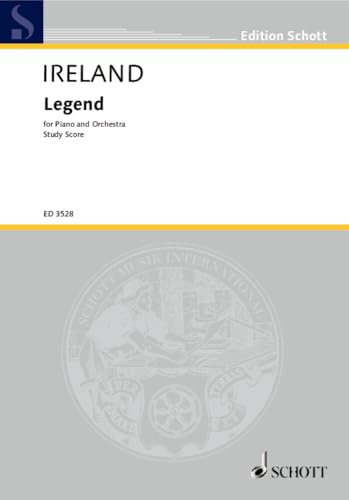 Legend: Klavier und Orchester. Studienpartitur. (Edition Schott)