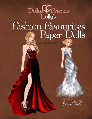 Dollys and Friends Lolly's Fashion Favourites Paper Dolls:: Wardrobe No: 8