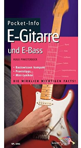 Pocket-Info, E-Gitarre und E-Bass: Basiswissen kompakt - Praxistipps - Mini-Lexikon