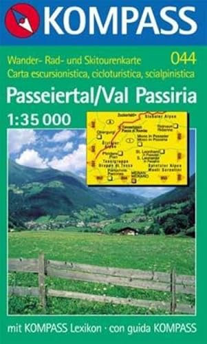Kompass Karten, Passeiertal: Mit Kurzführer und alpinen Skirouten. 1:35000. Dt. /Ital. (KOMPASS Wanderkarte)